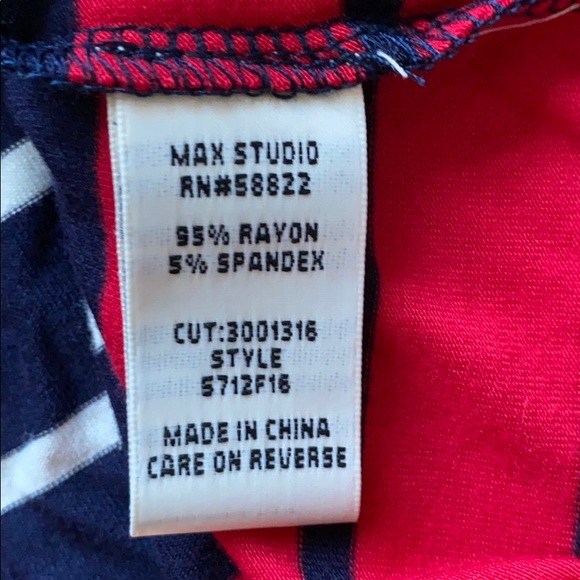 Max Studio Striped Maxi Skirt With Pockets - Picture 8 of 11